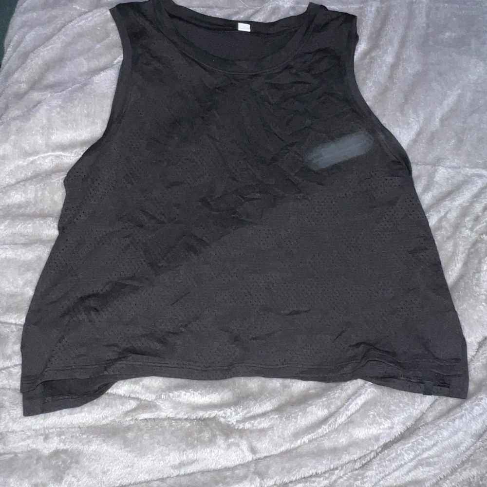 lululemon athletica Black Muscle Tee
